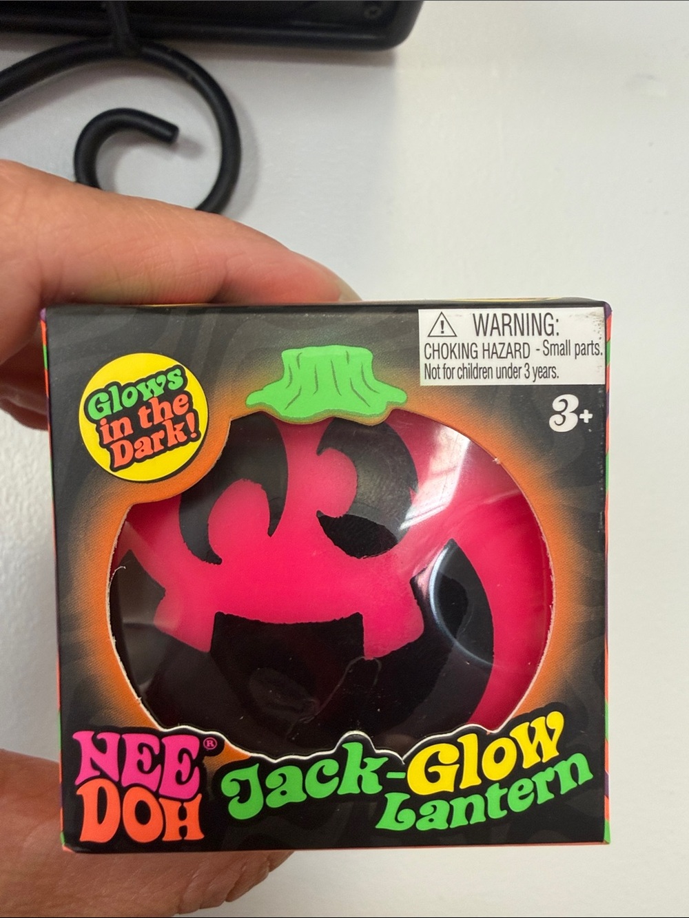 Jack-Glow Lantern Kids Toy - Bright Pink Glow